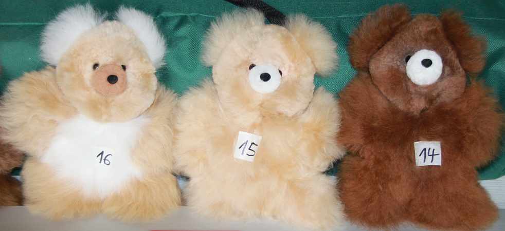 teddy aus alpaka